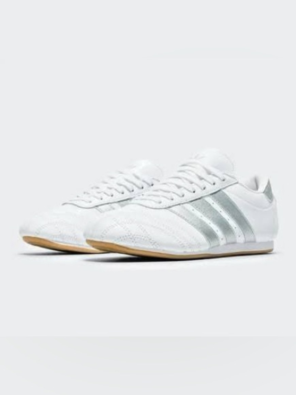 New in Box Adidas Teakawondo Lace W in Cloud White, Silver Metallic | 9.5 Womens